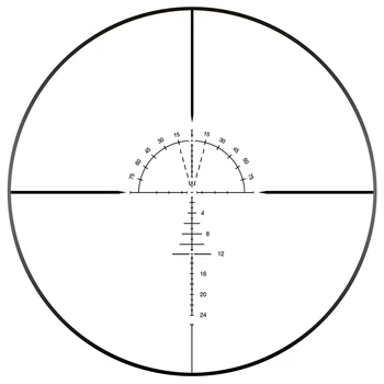 Noua Descoperire Compact domeniul de Aplicare Riflescope 3-12 4-16 6-24 Primul Plan Focal x40 Pahar Gravat Reticul 150 Jouli pentru Vânătoare