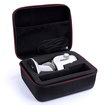 Noua EVA PU Călători Depozitare Sac Greu Capacul Cutiei de Caz pentru Blue Yeti Microfon USB/Yeti Pro Blackout Edition si Cablu USB