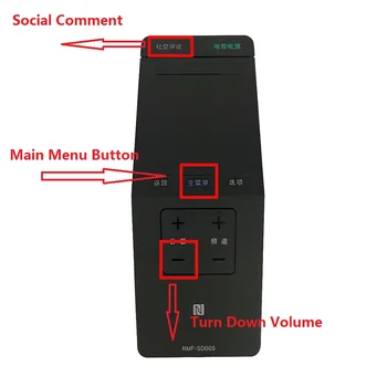 NOUA Telecomanda Originala Pentru Sony RMF-SD005 RMFSD005 pentru W950B W850B W800B 700B 70W855B TV Touchpad Fernbedienung