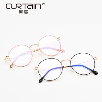 Noul 2019 30057 arta reface vechi moduri rotund ochelari lentila de moda rame poate potrivi miopie kick-off