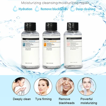 Noul Aqua Clean Soluție Aqua Peeling Soluție 50ml Aqua Ser Facial Hydra-Ser Facial Pentru Hidro Dermabraziune Îngrijire a Pielii Mașină
