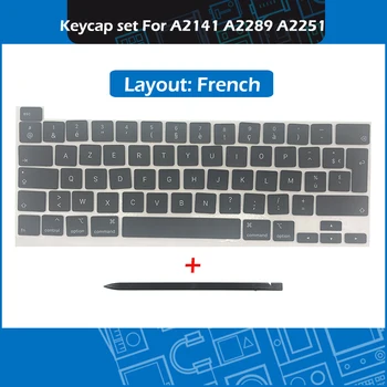 Noul Laptop franceză Layout AZERTY Cheie Capac Set Pentru Macbook Pro Retina 13