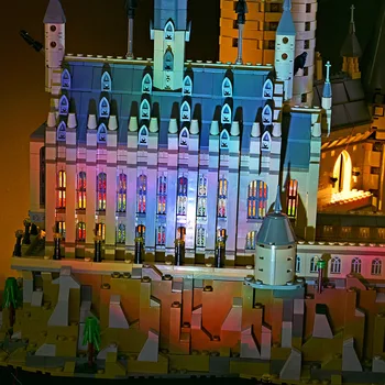 (numai lumina)inclus Lumina Led-uri Set Pentru 71043 Hogwarts Castle Harryed Ceramică Blocuri de Constructii pentru Copii Jucarii Cadou Compatibil 16060