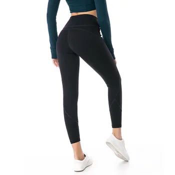 NWT 2020 Eshtanga Push-up Strâns Sport strâns Calitate de Top Femei Yoga pant Mare Solid Stretch Slab Jambiere Marimea XS-XL