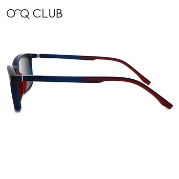 O-Q CLUB Copii Square Rama de Ochelari Polarizati Miopie Optice, ochelari de Soare Clip Magnetic-pe Copii în aer Liber TR90 Silicon Ochelari de vedere