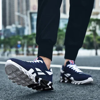 Oamenii Rularea Pantofi Casual de Toamnă în aer liber Adidași pentru bărbați Respirabil Lumina Dantelă-Up de sex masculin Încălțăminte de Înaltă calitate de Brand de pantofi Sport