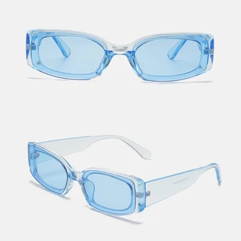 Ochelari de Soare Retro Femei de Brand Designer de ochelari de Soare Retro Dreptunghiulară de sex Feminin de ochelari de Soare UV400 Lentile Ochelari ochelari de Soare