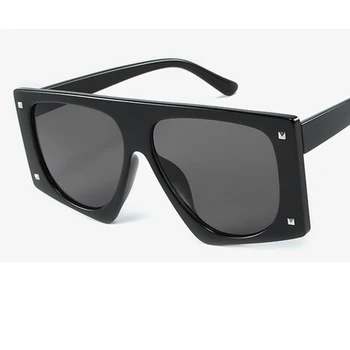Ochelari femei 2020 Noua Moda negru de Epocă ochelari de Soare pentru Femei Brand de Moda Designer de nit Gradient de Ochelari de Soare Oculos UV400