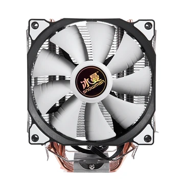 Om de ZĂPADĂ 4PIN CPU cooler 6 heatpipe Unic de răcire ventilator de 12cm fan LGA775 1151 115x 1366 suport AMD