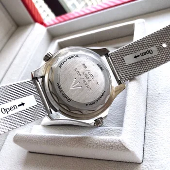 OMG-007 James Bond 1:1 ceas de TOP AAA de calitate Complet din oțel inoxidabil automat mechanical ceas Barbati bezel Ceramica Încheietura ceasuri