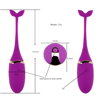 Omul nuo Kegel Bile Vibratoare Ou de Control de la Distanță Vibratoare Jucarii Sexuale pentru Femei pentru Exercitii Vaginale G-spot Masaj de Încărcare USB