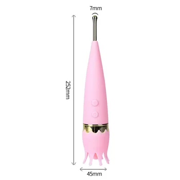 OMYSKY G Spot Stimulator Clitoris Jucarii Sexuale Pentru Femei cu Ultrasunete de Înaltă Frecvență Vibrator pentru Adult Clitorisul cu Limba Sex Vibrator