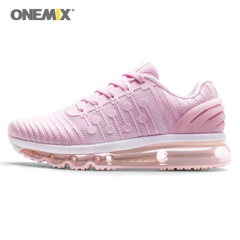 Onemix 2020 Femei Running Adidasi Pernă De Aer Absorbție De Șoc Pentru Lady Sport Fitness Adult De Mers Pe Jos În Aer Liber Pantofi Sport