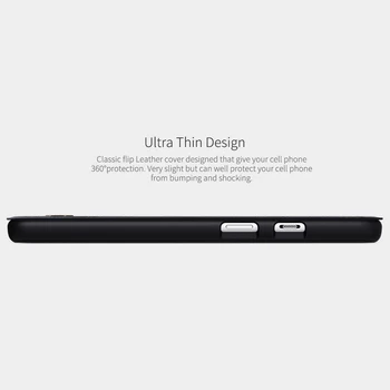OnePlus 8T Caz NILLKIN Qin Serie din Piele PU Clapa Caz Acoperire pentru OnePlus 8T 1+8T