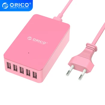 ORICO 5 Port 5V2.4A Desktop Adaptor Încărcător 8A 40W USB Încărcător de Călătorie UE NE-a UNIT AU Plug