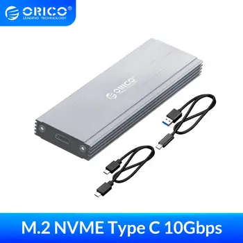 ORICO NVME M. 2 SSD Cabina de Caz USB3.1 GEN2 10Gbps SSD Mobile Hard Disk Cutie Externe Cabina de Caz pentru M2 SSD Caz