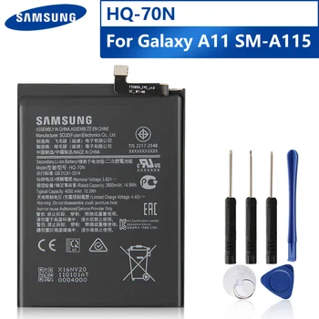 Original Inlocuire Baterie Telefon HQ-70N Pentru Samsung Galaxy A11 A115 SM-A115 Autentic Acumulator 4000mAh