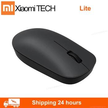 Original Xiaomi Ultrathin Mouse Wireless lite 2.4 GHz 1000DPI Ergonomic mouse-urile Optice Gaming Mouse Pentru Laptop Windows 10