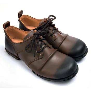 OTTO ZONA de Designer Noi de Calitate de Top Handmade Genuine Piele de Vacă Glezna Cizme Pantofi de Moda Cizme Barbati din Piele Pantofi de Iarnă de Boot