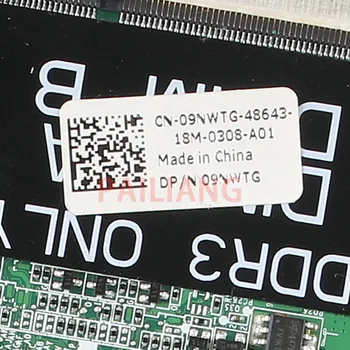 PAILIANG Laptop placa de baza pentru DELL N7110 PC Placa de baza 09NWTG DAV03AMB8E1 plin tesed DDR3