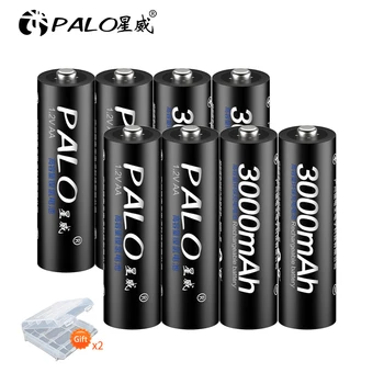 PALO 2A AA Acumulator 3000mah 1.2 v Nimh AA Baterie pentru Camera foto