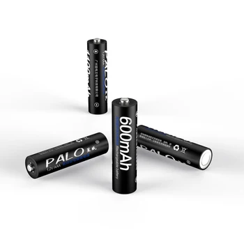 PALO Nou USB smart Incarcator Pentru acumulatori Ni-Cd Ni-Mh AA Baterii Reîncărcabile AAA + 4buc 1.2 V 600mAh AAA baterie reîncărcabilă