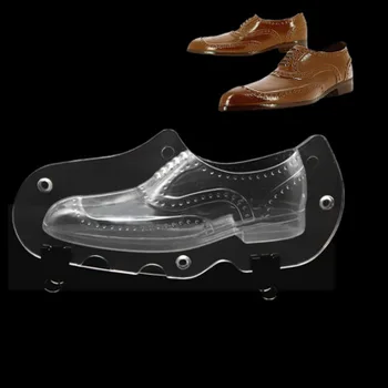 Pantofi din piele Forma de Plastic Mucegai Ciocolata Bomboane 3D Matrite Tort Decorare DIY Acasă de Copt Zahăr Ambarcațiuni Accesorii H808