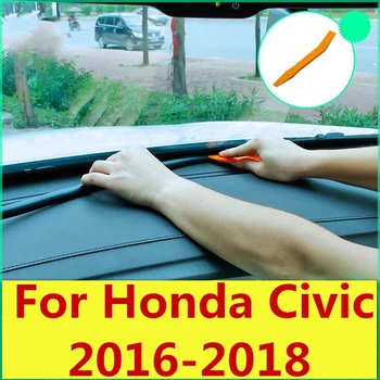 Parbriz izolat fonic banda de mijloc consola panoului de decalaj de sunet de etanșare benzi Pentru Honda Civic 2016-2018 data de 10 Gen Sedan