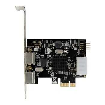 PCI-E Dual Port PS2 Expansiune Card Adaptor Extern PS2 Dispozitiv de Expansiune Card Driver-Gratuit Plug-and-Play pentru PC
