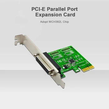 Pci-E Portul Paralel Card de Expansiune Pci Express la Portul Lpt Convertor Adaptor pentru Impozitul Imprimanta Pos