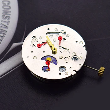 Pendul Mecanic Mișcare 6912 Șase-Parte Calendar Ceas Mecanic Automatic Watch Accesorii