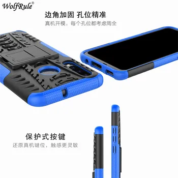 Pentru a Acoperi Huawei Honor 10i Caz TPU si PC Titularul Armura Bara Spate Telefon Caz Pentru Huawei Honor 10i Acoperi Onoare 20i 6.21
