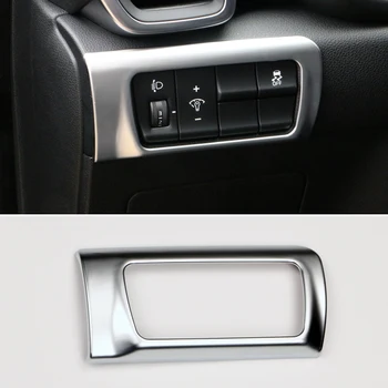 Pentru KIA Sportage 4 2016 2017 2018 2019 2020 ABS Auto Frontal Lumina Lămpii Reglați Butonul Comutator Capac Ornamental de Interior Accesorii