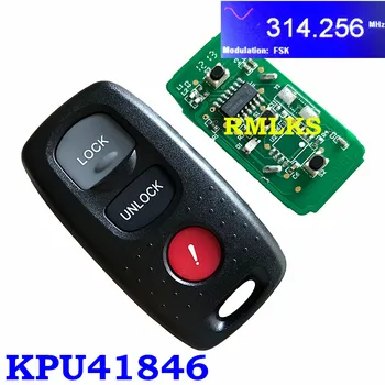 Pentru Mazda 3 de la Distanță Cheie de Intrare fără cheie Fob Emițător de Alarmă Pager Clicker KPU41794 315Mhz KPU41846 313.8 MH