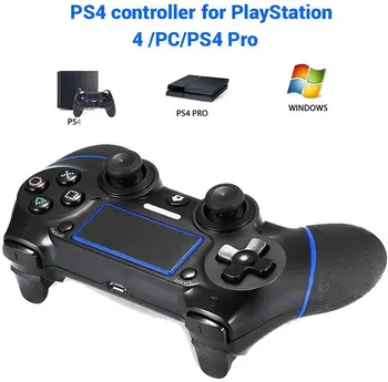 Pentru PS4 Controler Bluetooth Gamepad Vibrații Pentru Play station 4 Detroit Wireless Joystick-ul Pentru PS4/PS4 Pro & PC și Jack de 3,5 mm