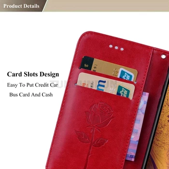 Pentru Samsung Galaxy A21S Caz Capacul Flip din Piele Portofel Stand de Carte Slot pentru Card de Telefon Pungi pentru Samsung Galaxy M01 M015 Cazuri