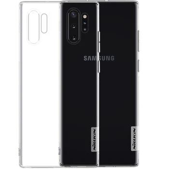 Pentru Samsung Galaxy Nota 10 5G Caz Pentru Samsung Nota 10 Plus 5G NILLKIN Nature TPU Ultra Subtire Transparent, Clar Moale Capacul din Spate