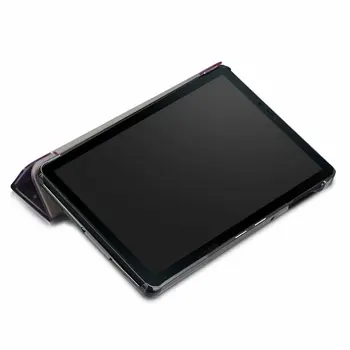 Pentru Samsung Galaxy Tab S4 10.5 Inteligente Caz Acoperire 2018 SM-T830 T835 de Protecție din Piele PU Coajă de Somn Auto Stand