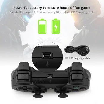 Pentru SONY PS3 Controler Wireless Bluetooth Gamepad Controller pentru PlayStation3 Gaming Controller Double shock Joystick Dualshock