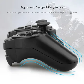 Pentru SONY PS3 Controler Wireless Bluetooth Gamepad Controller pentru PlayStation3 Gaming Controller Double shock Joystick Dualshock