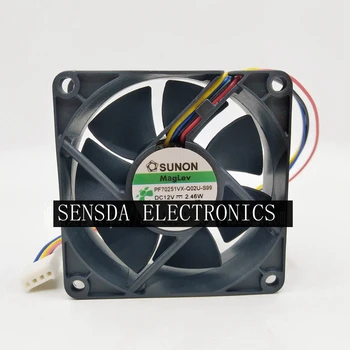 Pentru Sunon 7025 12V 2.46 W 4-sârmă cabinet de alimentare cu energie de radiații fan PF70251 VX-Q02U-S99