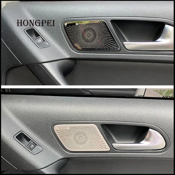 Pentru VW Tiguan 2009-Interior Portiera Un pilon Mâner Spate Difuzor Capacul Autocolant Tapiterie Auto Styling accesorii Auto