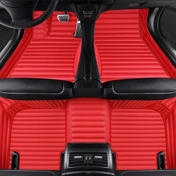Personalizat 5 Scaun Auto Podea Mat pentru bmw Seria 3 E90 F30 G20 Compact E36 Cabrio E93 E92 E46 Touring E91 f31 covor alfombra