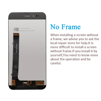PINZHENG AAAA LCD Pentru Xiaomi Mi A1 Ecran Tactil Digitizer Înlocuirea Ansamblului LCD Pentru Xiaomi A1 Display LCD