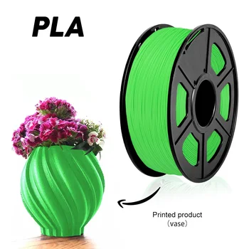 PLA Filament 1kg 1,75 mm Toleranta +/-0.02 mm Nici o Bulă Bună Rezistență Non-toxice Material de Imprimare pentru FDM Imprimantă 3D și Pen