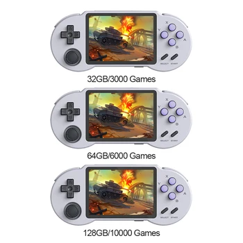 Pocketgo S30 retro joc Built-In 3000/6000/10000 Jocuri Video 3.5 inch IPS ecran portabil consola Handheld Consola de jocuri Video