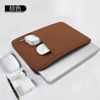 Pofoko Brand de Notebook Laptop Maneca Husă Capac Pentru 2020 MacBook M1 Chip de Aer Pro 13 inch Retina 13 12 15 Pro 16 17 sac de Linie