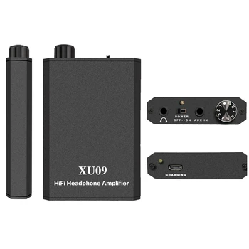Portabil Amplificator pentru Căști, Febră, Bas Puternic, fără zgomot Amplificator, Impuls Impuls de Sunet XU09