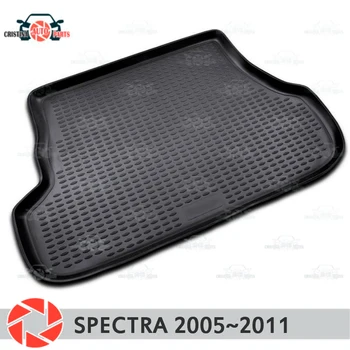 Portbagaj covoraș pentru Kia Spectra 2005~2011 portbagaj podea covoare non alunecare poliuretan murdărie protectie interior portbagaj auto styling
