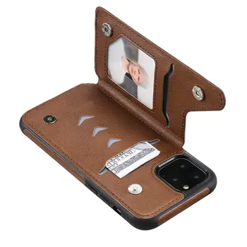 Portofel Magnet Etui pentru iPhone 12 Mini Caz Coque iPhone 11 Pro Max din Piele Flip Cover pentru Coque iPhone X Xs Xr SE 2020 Caz Capa